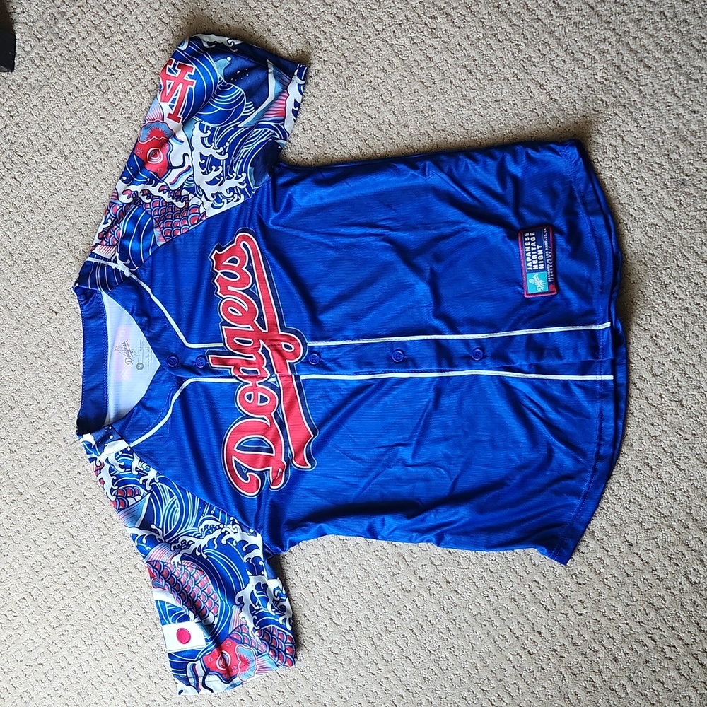 Dodgers Japanese Heritage Night jersey
